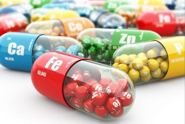 vitamine per la potenza