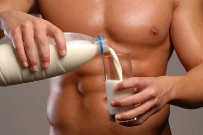 Latte per potenza